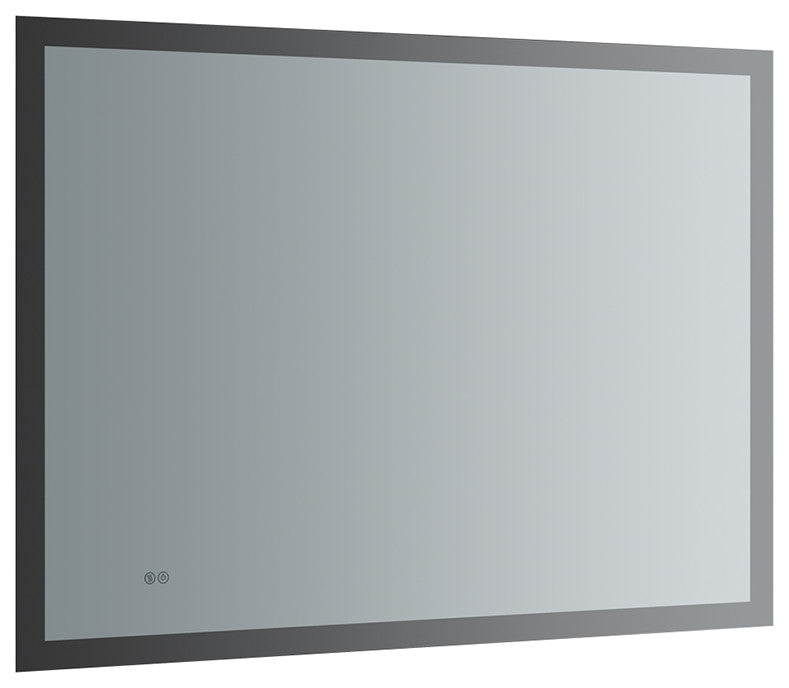 Angelo Bathroom Mirror With Halo Style LED Lighting and Defogger, 48"x36"