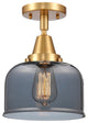 INNOVATIONS LIGHTING 447-1C-SG-G73-LED Large Bell Flush Mount