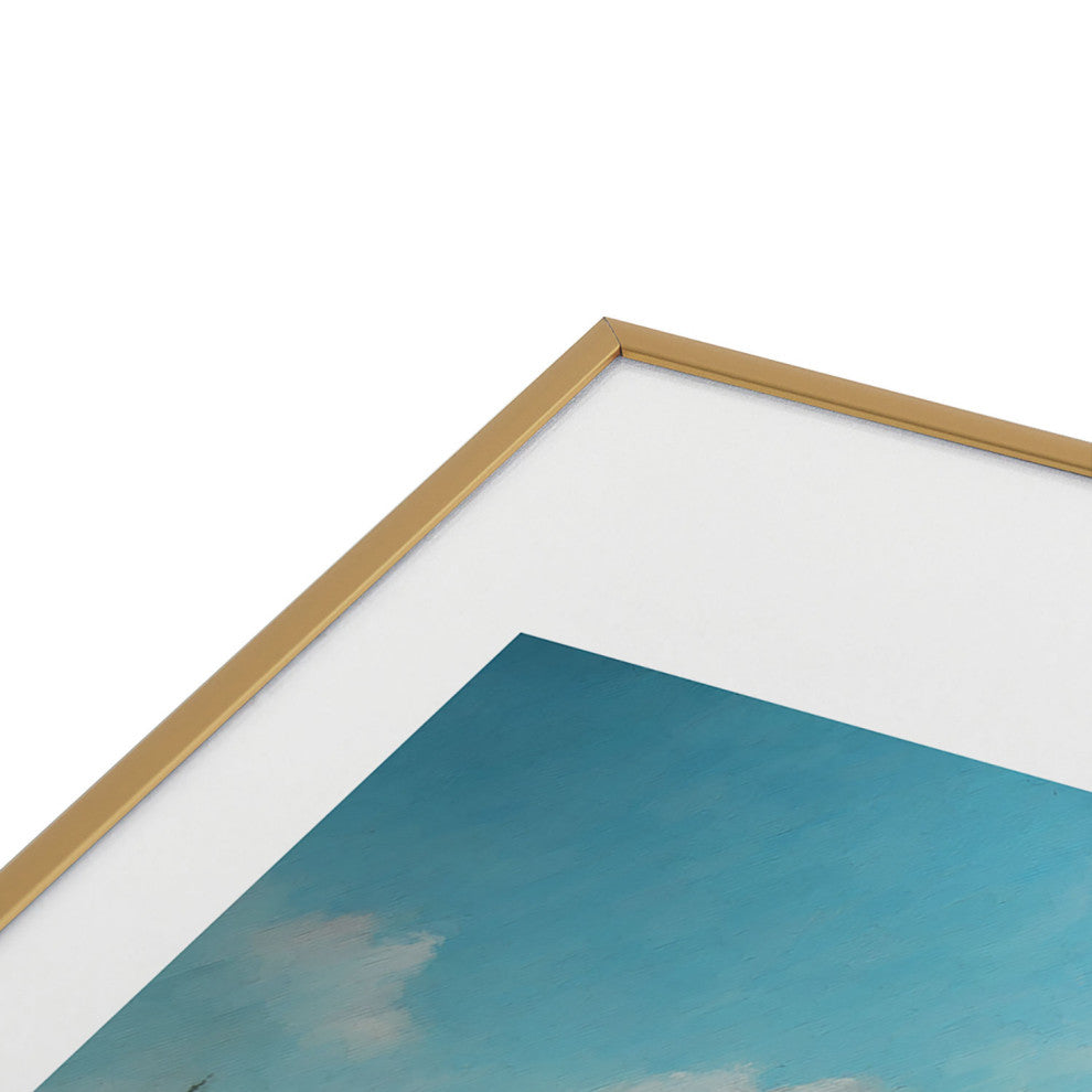 Rosie Brown Beach Dunes Metal Framed Art Print
