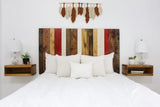 Handcrafted Headboard, Hanger Style, Fall Mix, Queen