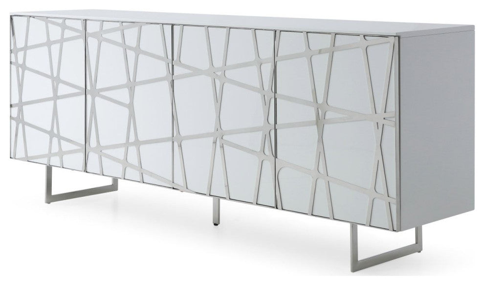 Modrest Kilson Modern White Buffet