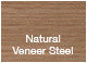 Eiffel Star Dining Chair, Natural Veneer Steel Base, Deep Maroon Casmira Wool