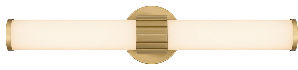Quoizel PCKAY8522 Kaye 2 Light 23"W LED Bath Bar - Aged Brass