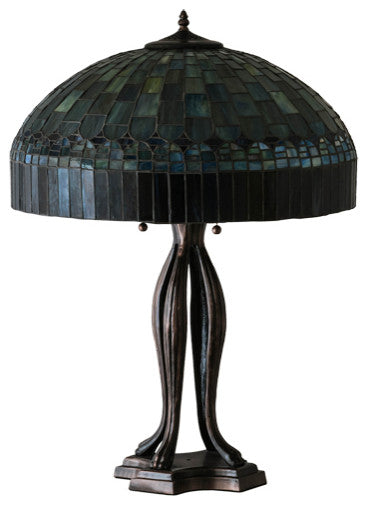 Meyda Lighting 229128 30" High Tiffany Candice Table Lamp