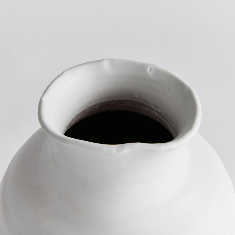Mirela Vase White, Medium