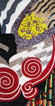 Abstract Mosaic Design - Color Mix, 31x59