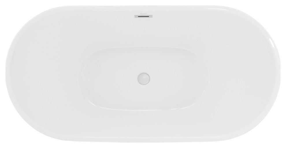 Ivy Freestanding Double Slipper Bathtub