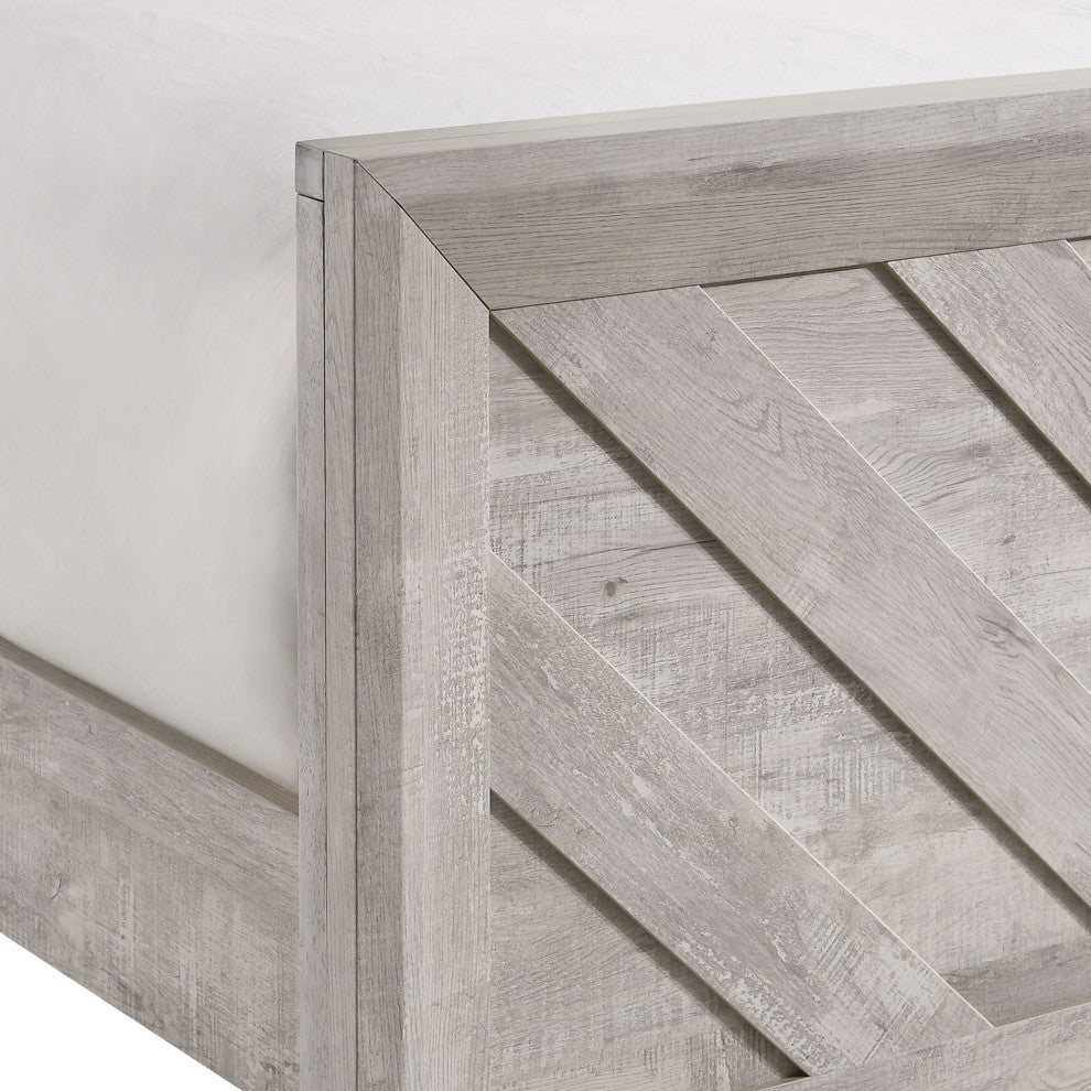 Picket House Furnishings Keely Panel Bed in White