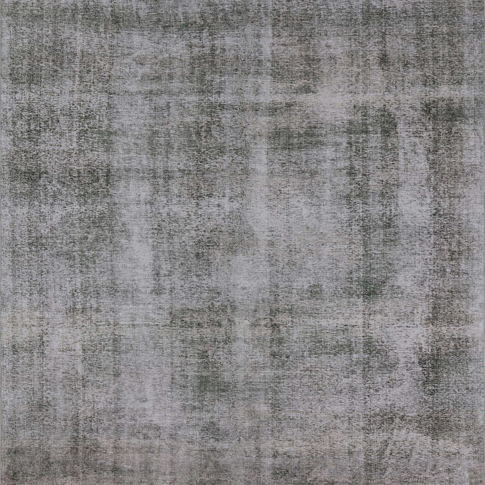 Ahgly Company Indoor Square Mid-Century Modern Area Rugs, 7' Square