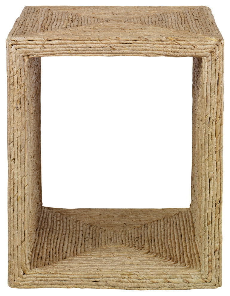 Uttermost Rora Coastal Woven Side table