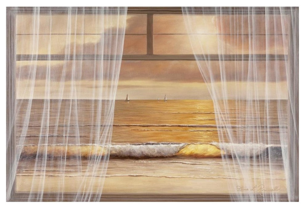 "View of the Sunset" Digital Paper Print by Diane Romanello, 26"x18"