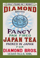 Diamond Brand Tea- Gallery Wrapped Canvas Art 28" x 42"