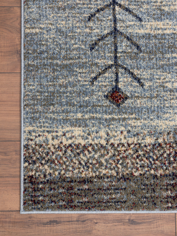 Abani Mesa MES150B Beige Southwest Pattern Area Rug