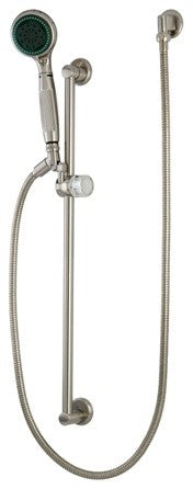 Kingston Brass Shower Combo, Brushed Nickel