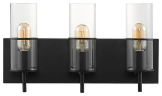 Safavieh Jester 3 Lt 19" Wall Sconce, Black