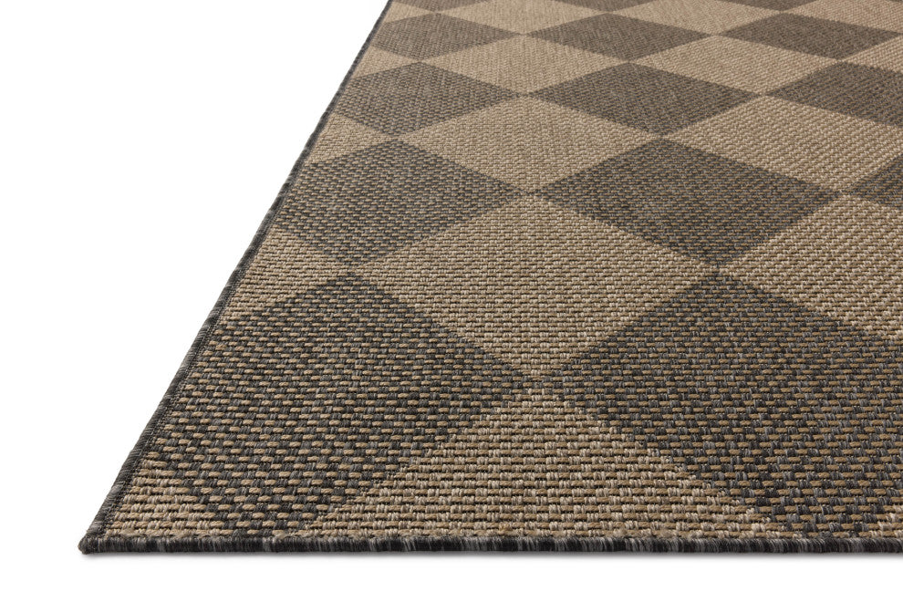 Chris Loves Julia x Loloi Providence Graphite / Sand 5'-0" x 7'-7" Area Rug