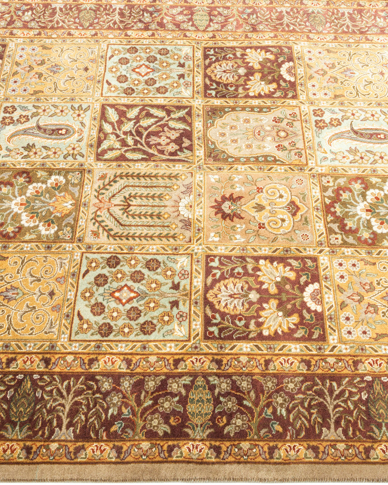 Mogul, One-of-a-Kind Hand-Knotted Area Rug Ivory, 4' 3" x 6' 0"