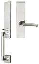 Phoenix Lever, Mortise Full Dummy Handleset, Left Hand, Polished Stainless Steel