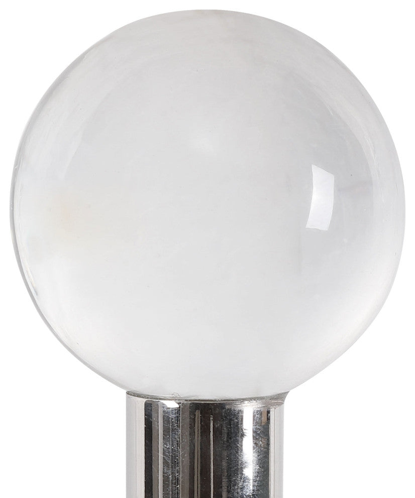 Uttermost Klara White Bottles, Set of 2