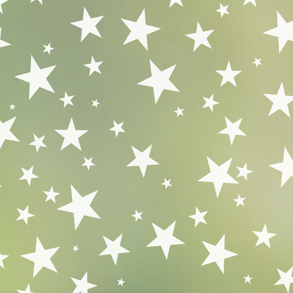Star Struck Privacy Window Film, Non-Adhesive, Large 48"x84"