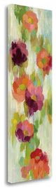"Coral And Emerald Garden II" By Silvia Vassileva, Giclee on Gallery Wrap Canvas