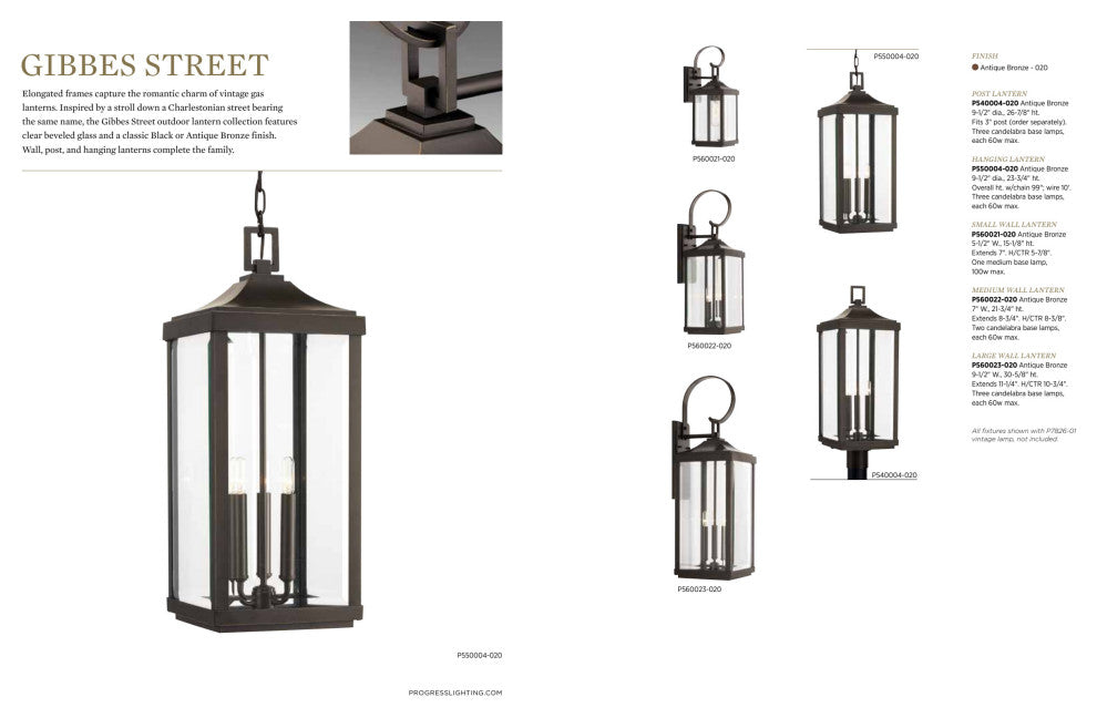 Gibbes Street Collection 1-Light Small Wall Lantern
