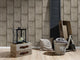 DecoWorld 2, Natural  Brown, Gray Wallpaper Roll, Modern Wall Decor Accent