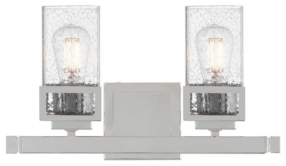 Livex Lighting Harding Polished Chrome Light Bath Vanity