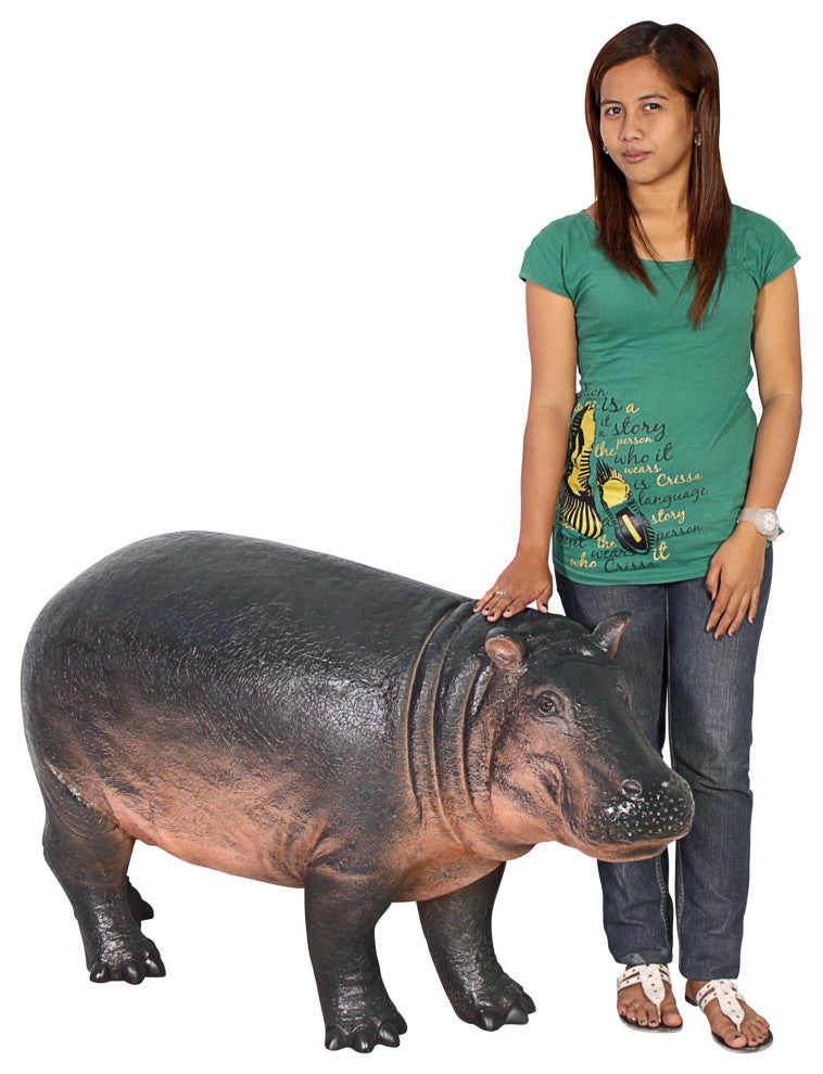 Bobo The Baby Hippo Statue