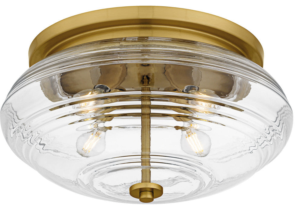 Quoizel QFL6773 Gatonby 4 Light 16"W Flush Mount Ceiling Fixture - Brushed