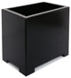 Alora Rectangle Planter, Black