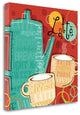 "Funky Brew III" By Pela Studio, Giclee Print on Gallery Wrap Canvas