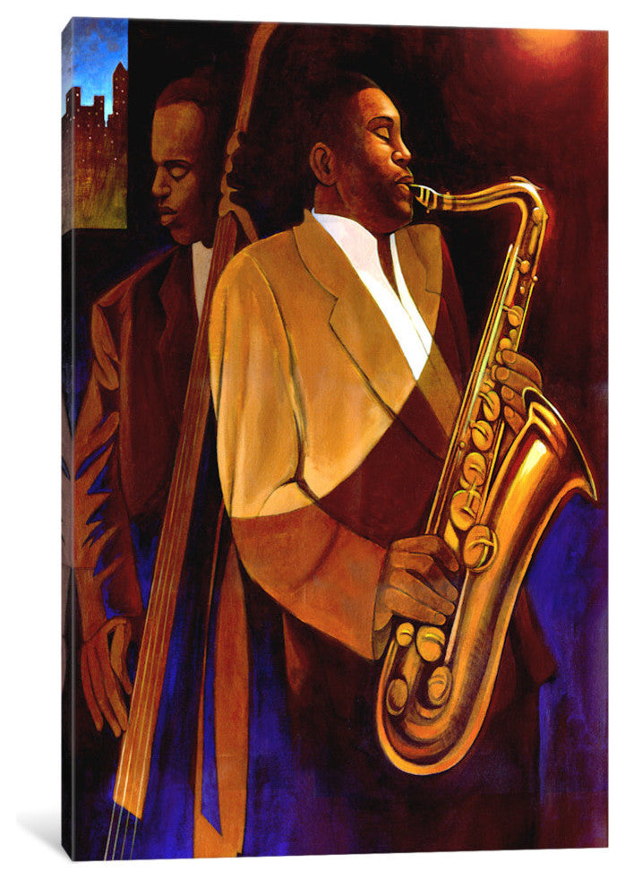 "Body And Soul" by Keith Mallett, Canvas Print, 40"x26"