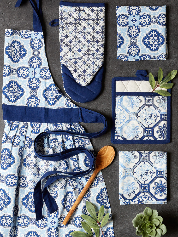Lisbon Print Potholder Set of 2