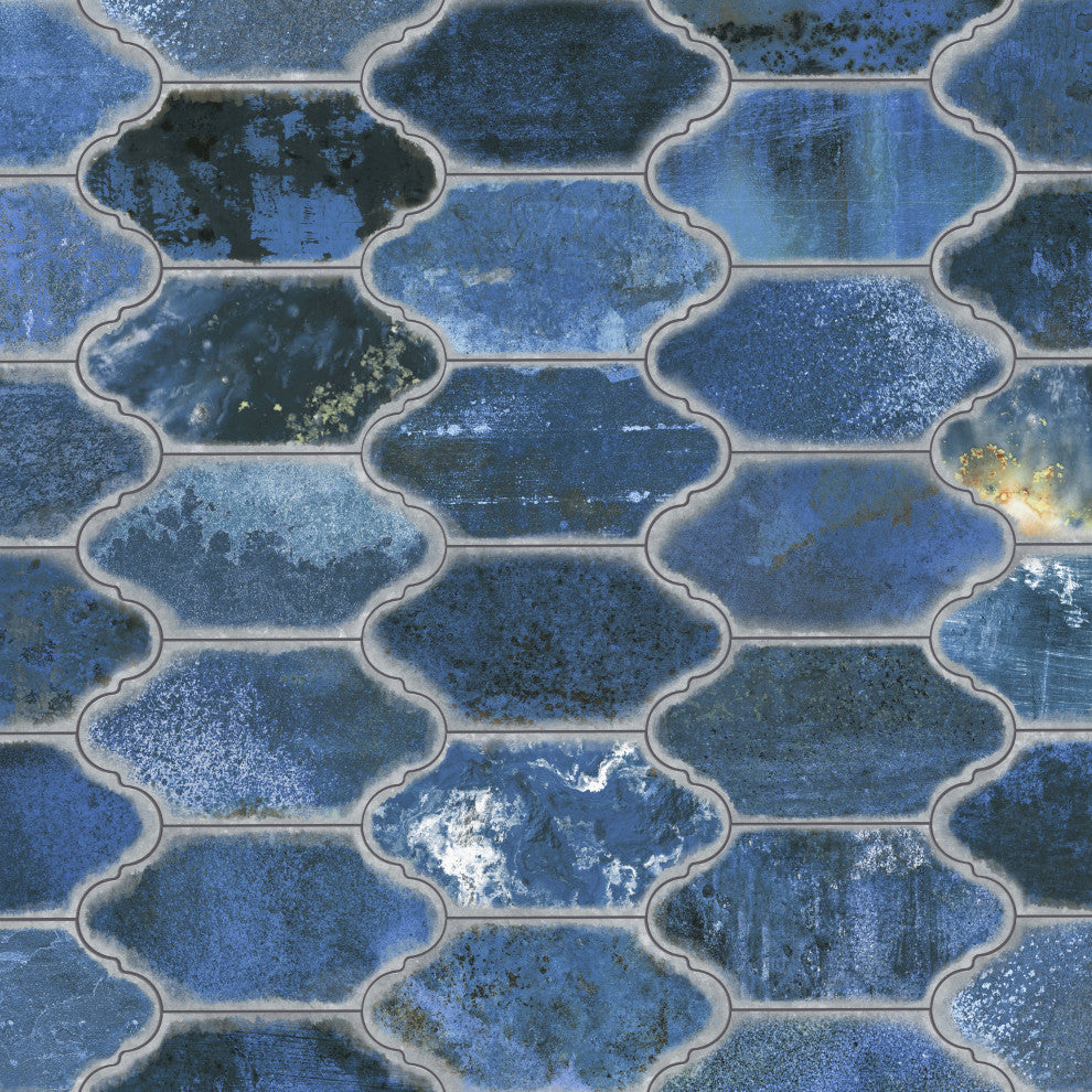 Dorne Provenzal Blue Porcelain Floor and Wall Tile
