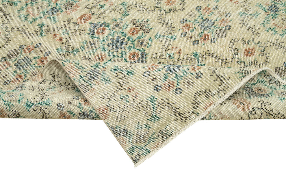 Rug N Carpet - Hand-knotted Anatolian 6' 8'' x 9' 9'' Low Pile  Area Rug