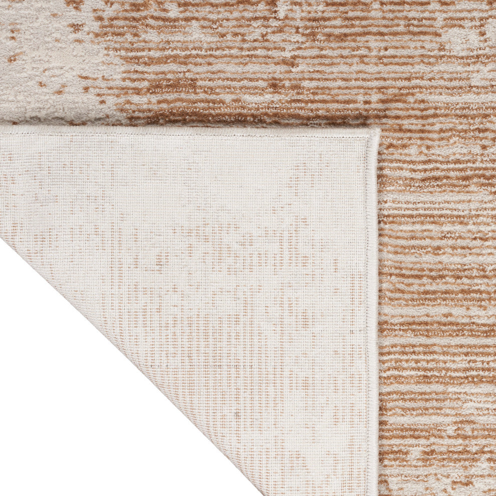 Calvin Klein CK024 Irradiant 9' x 12' Rose Gold Modern Indoor Area Rug