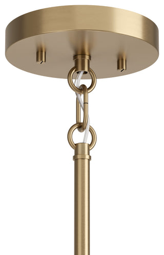 Madden Chandelier, Black, Champagne Bronze, 32" 2 Tier