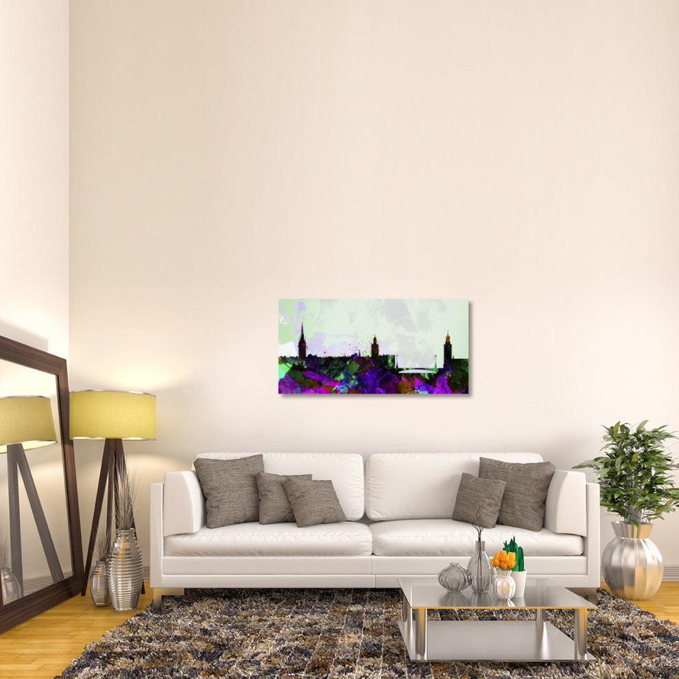 "Stockholm City Skyline" Fine Art Print