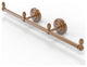 Que New 3 Arm Guest Towel Holder, Brushed Bronze