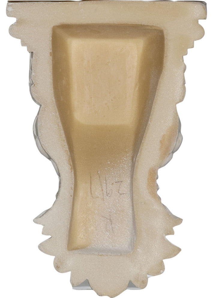5 3/8"W x 2 1/2"D x 7 3/4"H Hillsborough Corbel