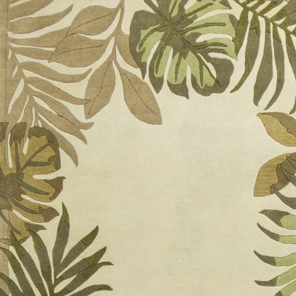 KAS Havana 2635 Ivory Paradise Area Rug, 2'3"x8' Runner