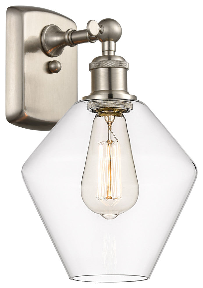 Innovations 516-1W-SN-G652-8-LED 1-Light Sconce, Brushed Satin Nickel