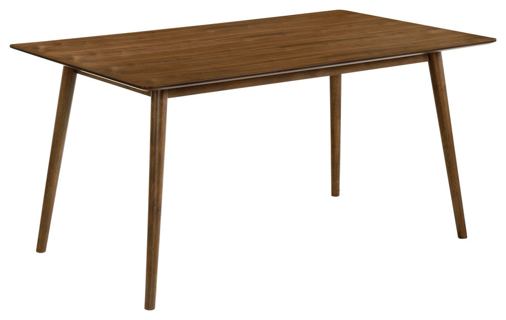 Westmont and Azalea Blue and Walnut Wood 5-Piece Dining Set