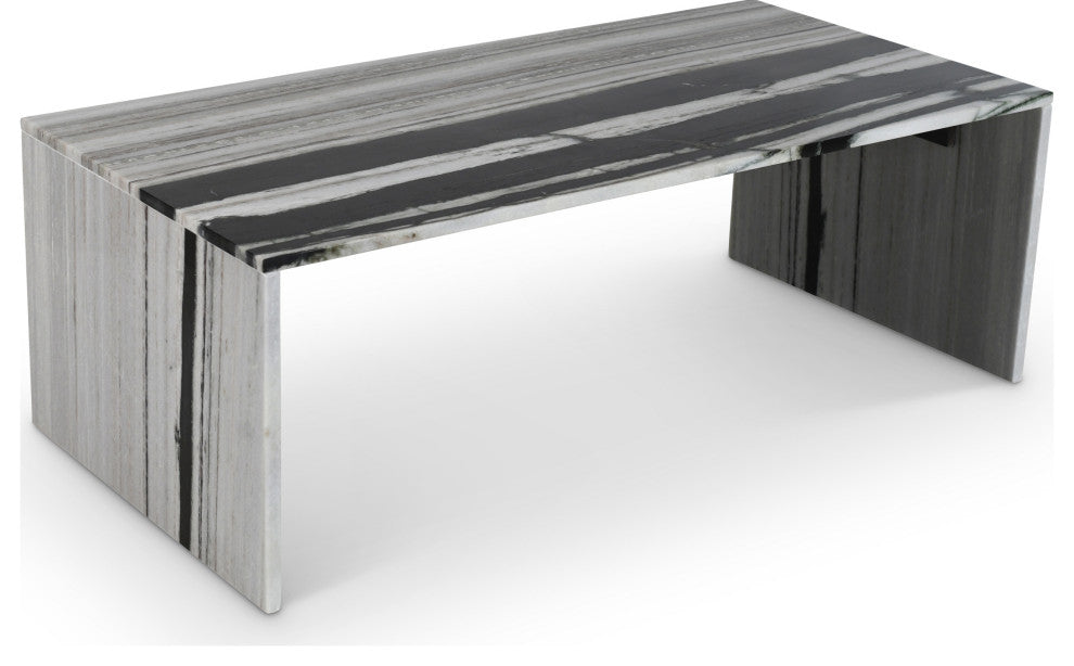 Vernazza Marble Coffee Table, Panda