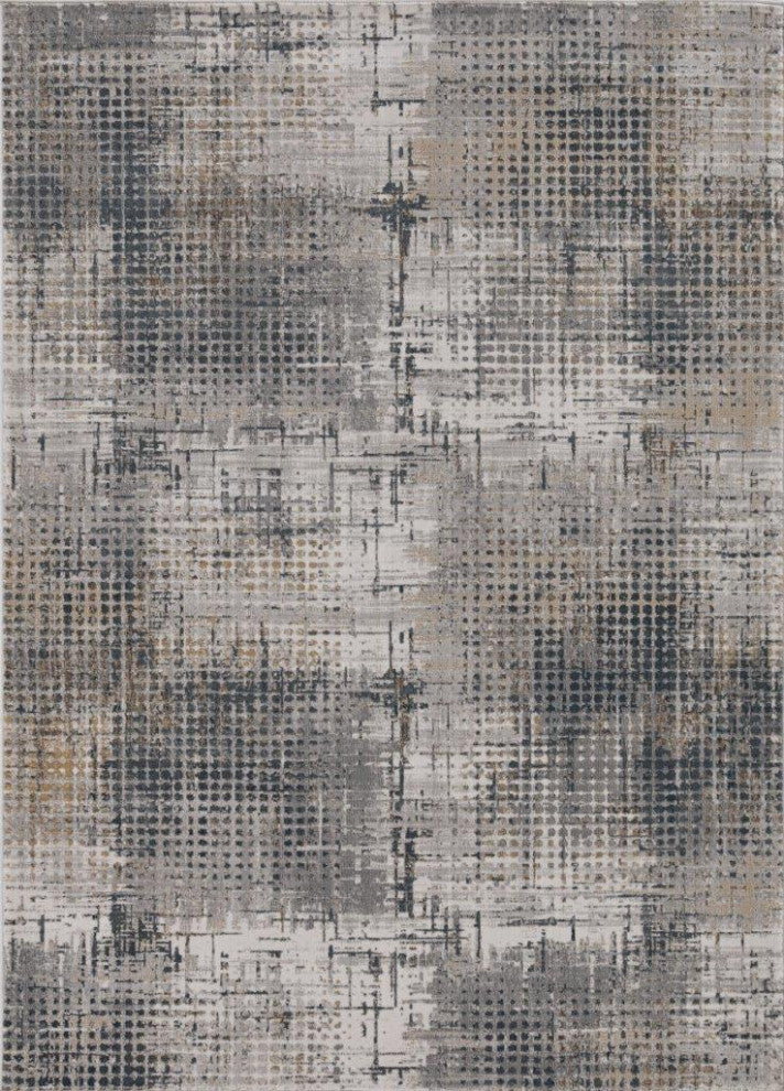 Lara Ivory/Grey Inspire 5'3" x 7'7" Rug