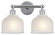 Innovations 616-2W-PC-G411 Dayton 2 Light Bath Vanity Light, Polished Chrome