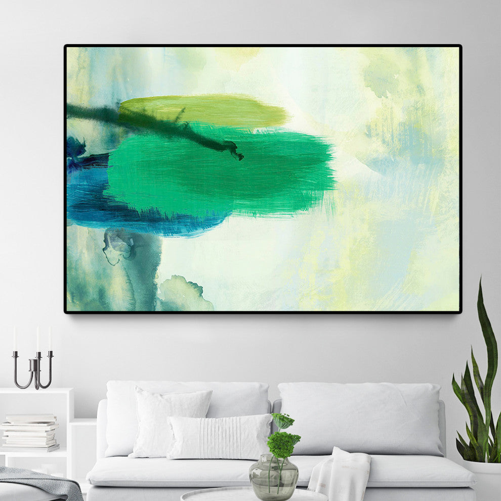 "Resistant" Oversized Framed Canvas, 40" x 60"