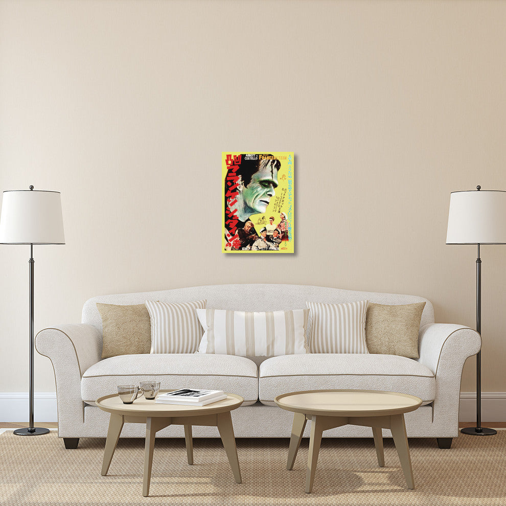 Abbott and Costello, Japanese, Frankenstein, 21x30