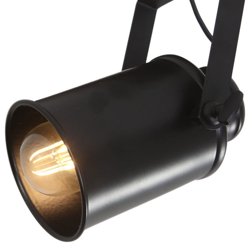 Industrial 3-Light Track Light Fixtures